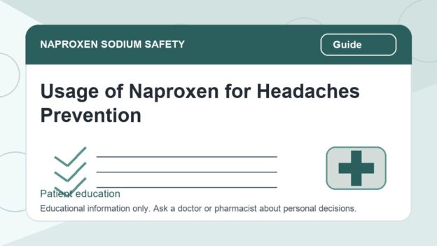Usage of Naproxen for Headaches Prevention - naproxen sodium safety illustration