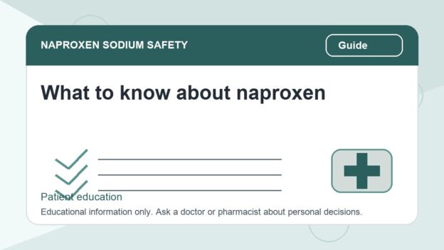 What to know about naproxen - naproxen sodium safety illustration