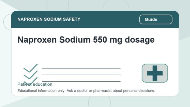 Naproxen Sodium 550 mg dosage - naproxen sodium safety illustration