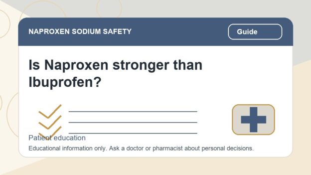 Is Naproxen stronger than Ibuprofen? - naproxen sodium safety illustration
