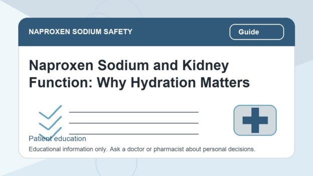Naproxen Sodium and Kidney Function: Why Hydration Matters - naproxen sodium safety illustration