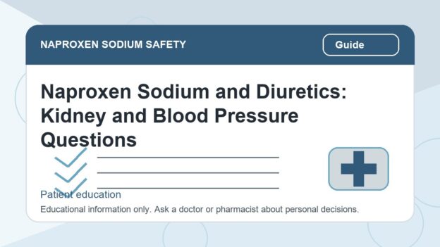 Naproxen Sodium and Diuretics: Kidney and Blood Pressure Questions - naproxen sodium safety illustration