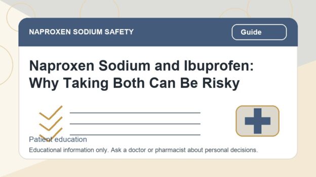 Naproxen Sodium and Ibuprofen: Why Taking Both Can Be Risky - naproxen sodium safety illustration