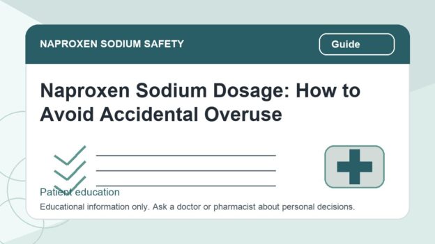 Naproxen Sodium Dosage: How to Avoid Accidental Overuse - naproxen sodium safety illustration