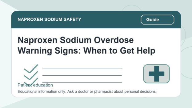 Naproxen Sodium Overdose Warning Signs: When to Get Help - naproxen sodium safety illustration