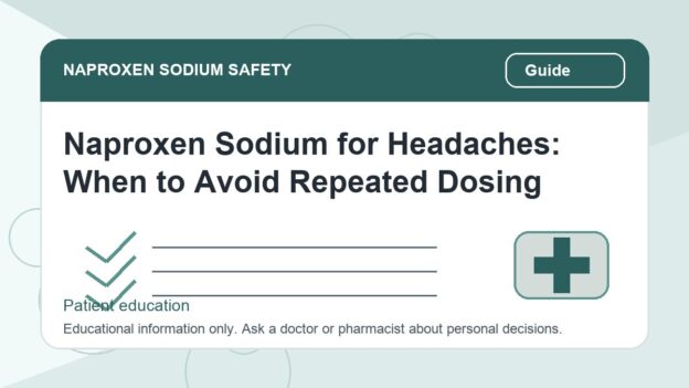 Naproxen Sodium for Headaches: When to Avoid Repeated Dosing - naproxen sodium safety illustration