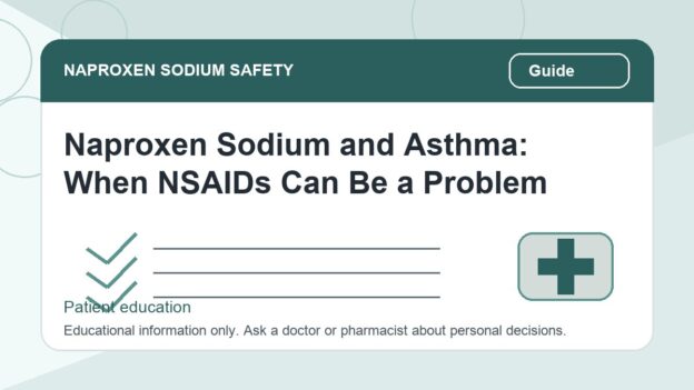 Naproxen Sodium and Asthma: When NSAIDs Can Be a Problem - naproxen sodium safety illustration