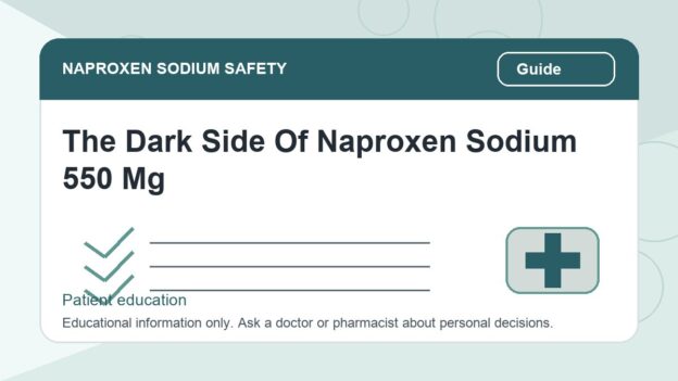 The Dark Side Of Naproxen Sodium 550 Mg - naproxen sodium safety illustration