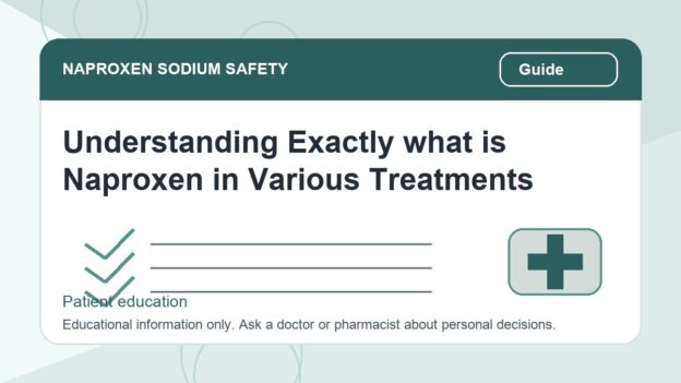 Understanding Exactly what is Naproxen in Various Treatments - naproxen sodium safety illustration